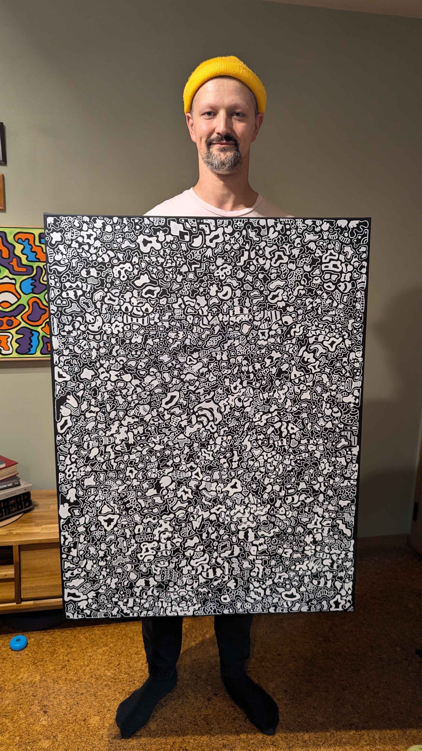 Contrast - Acrylic on Gallery Canvas (1000mm x 760mm)