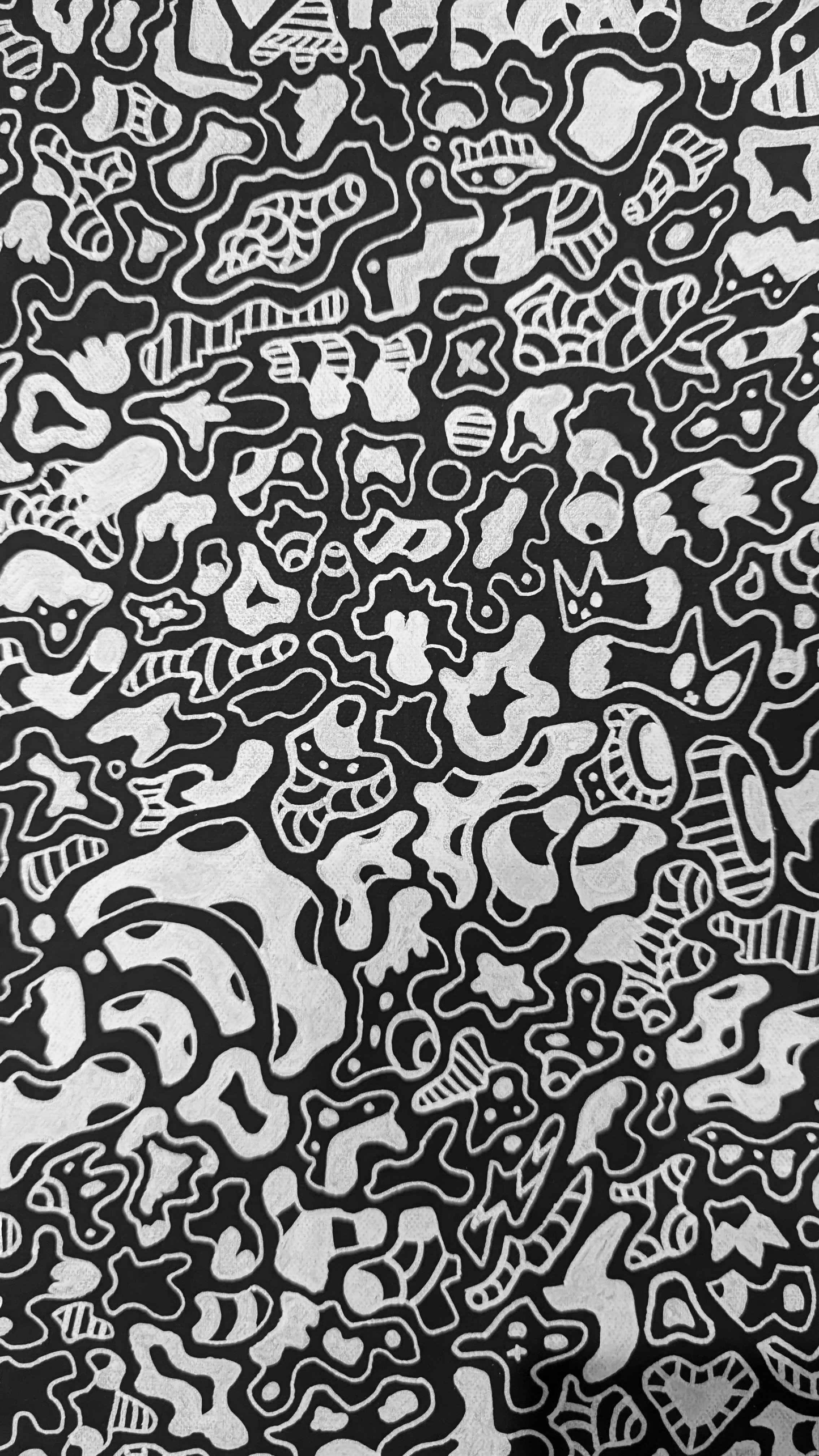 Contrast - Acrylic on Gallery Canvas (1000mm x 760mm)