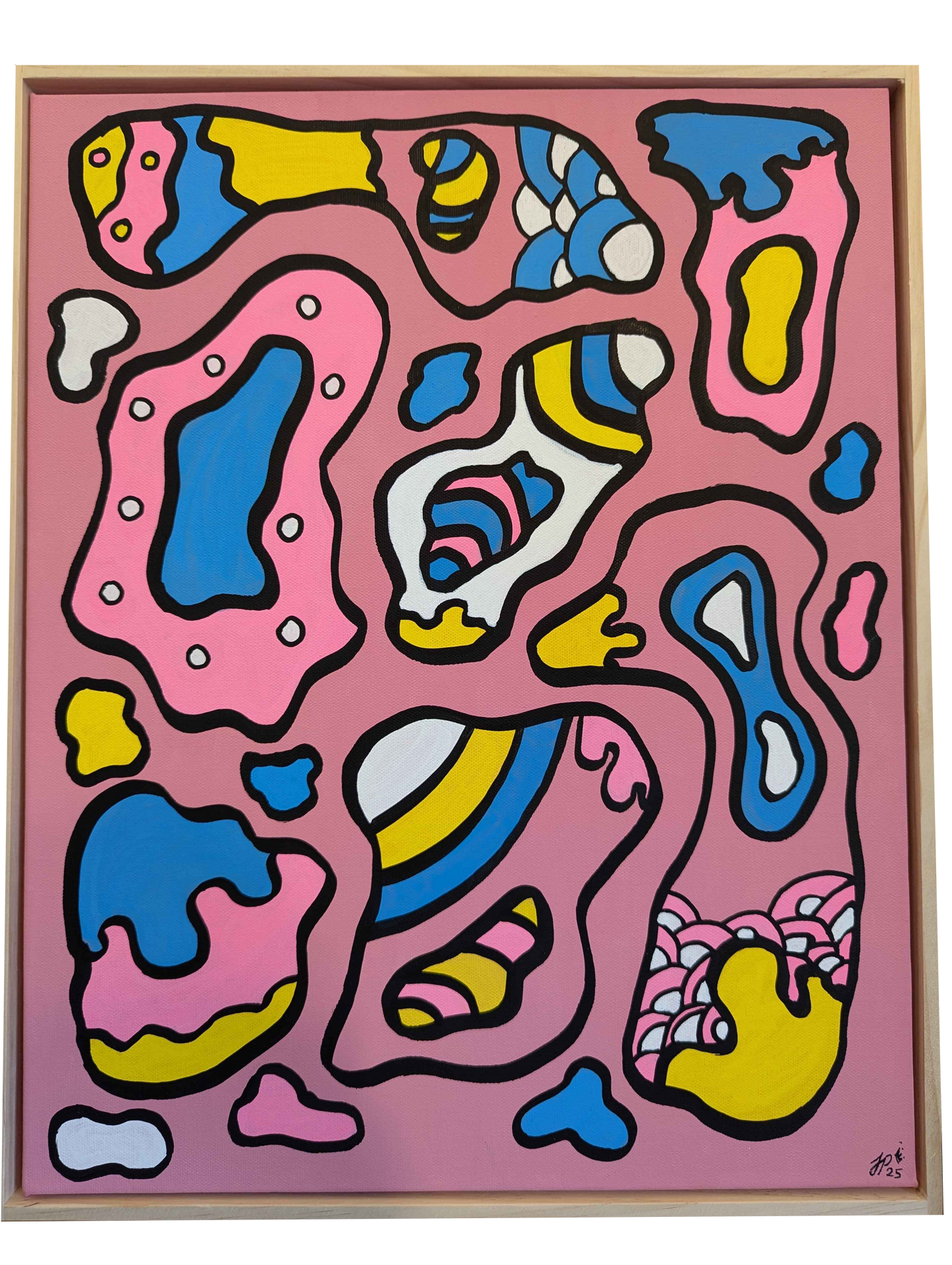 Sugar - Framed Acrylic on Canvas (520mm x 420mm)
