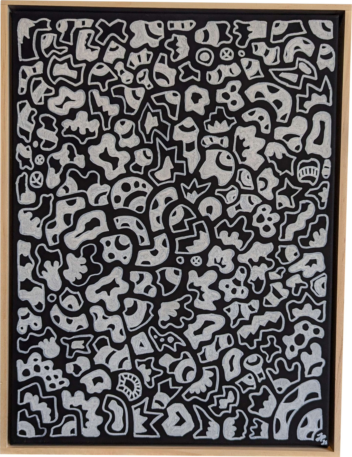 Zen - Framed Acrylic on Canvas (420mm x 320mm)
