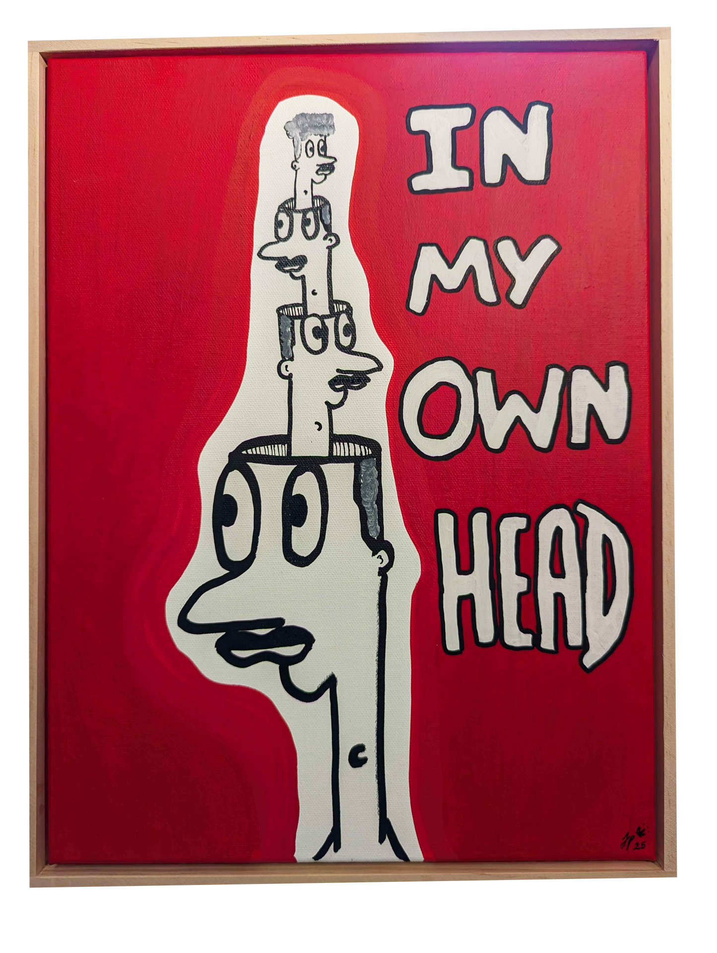 IMOH - Framed Acrylic on Canvas (420mm x 320mm)