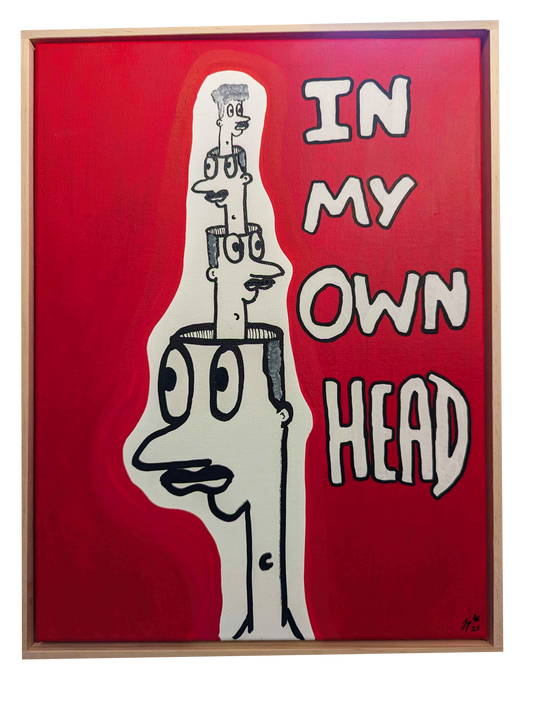 IMOH - Framed Acrylic on Canvas (420mm x 320mm)
