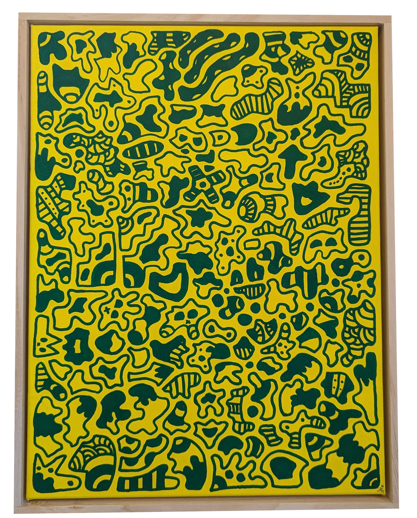 Citric - Framed Acrylic on Canvas (420mm x 320mm)