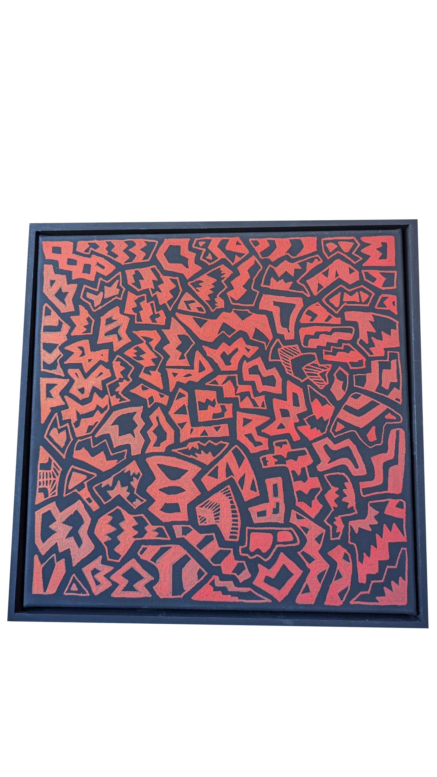 Midnight Drive - Framed Acrylic on Canvas (325mm x 325mm)