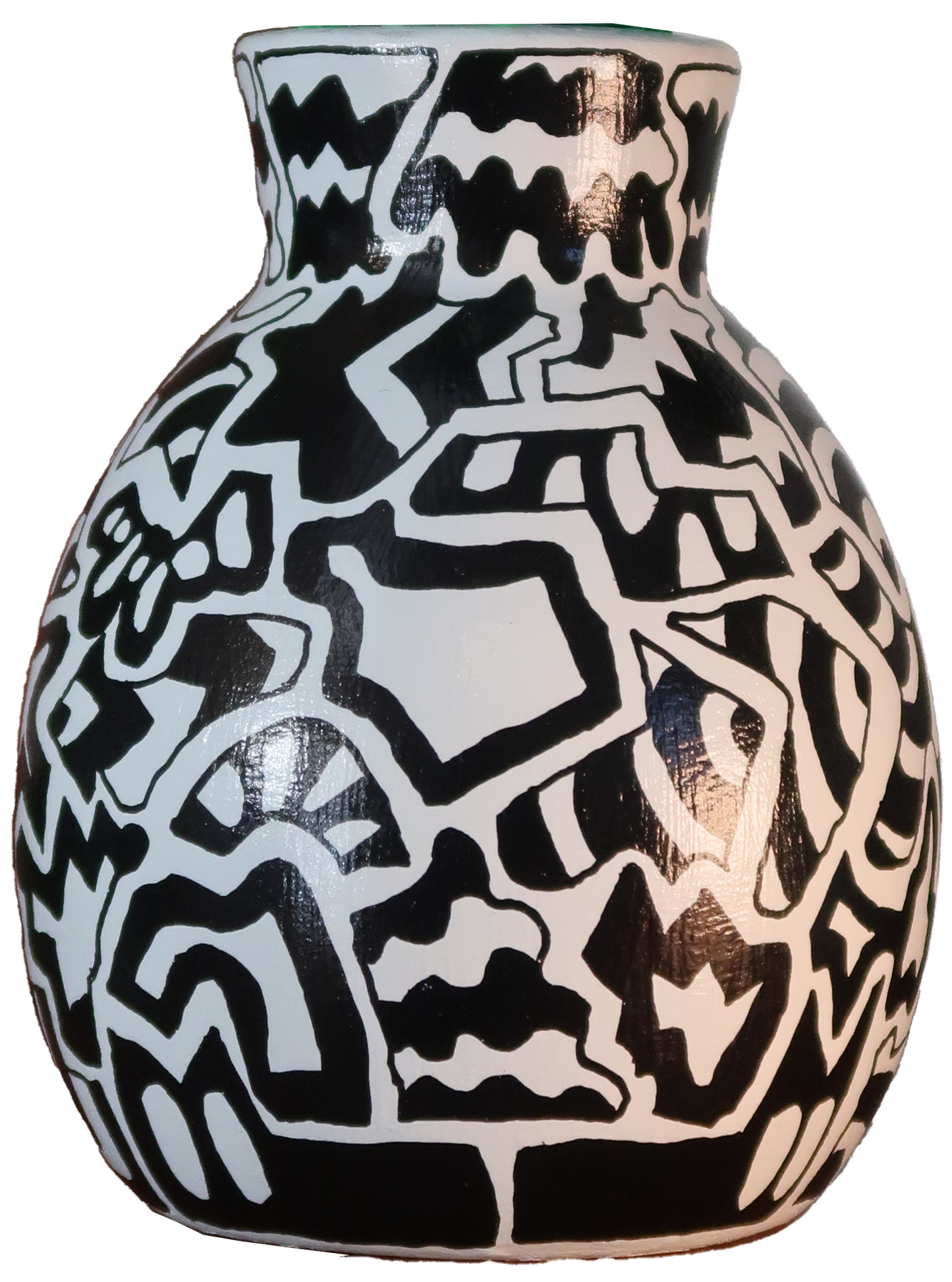Summer Afternoon - Bud vase (130mm x 105mm x 100mm)
