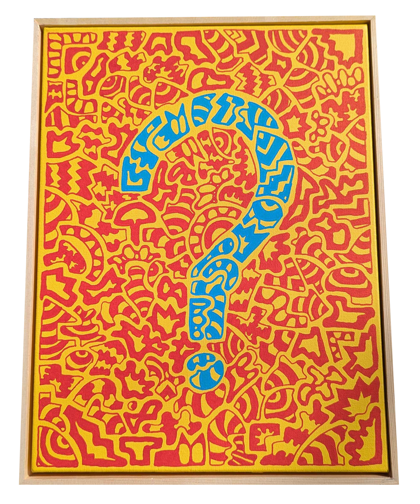 .Purpose - Framed Acrylic on Canvas (420mm x 320mm)