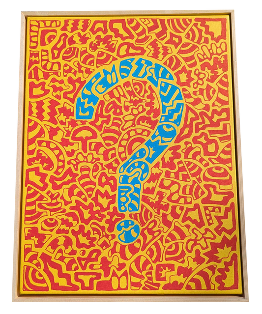 .Purpose - Framed Acrylic on Canvas (420mm x 320mm)