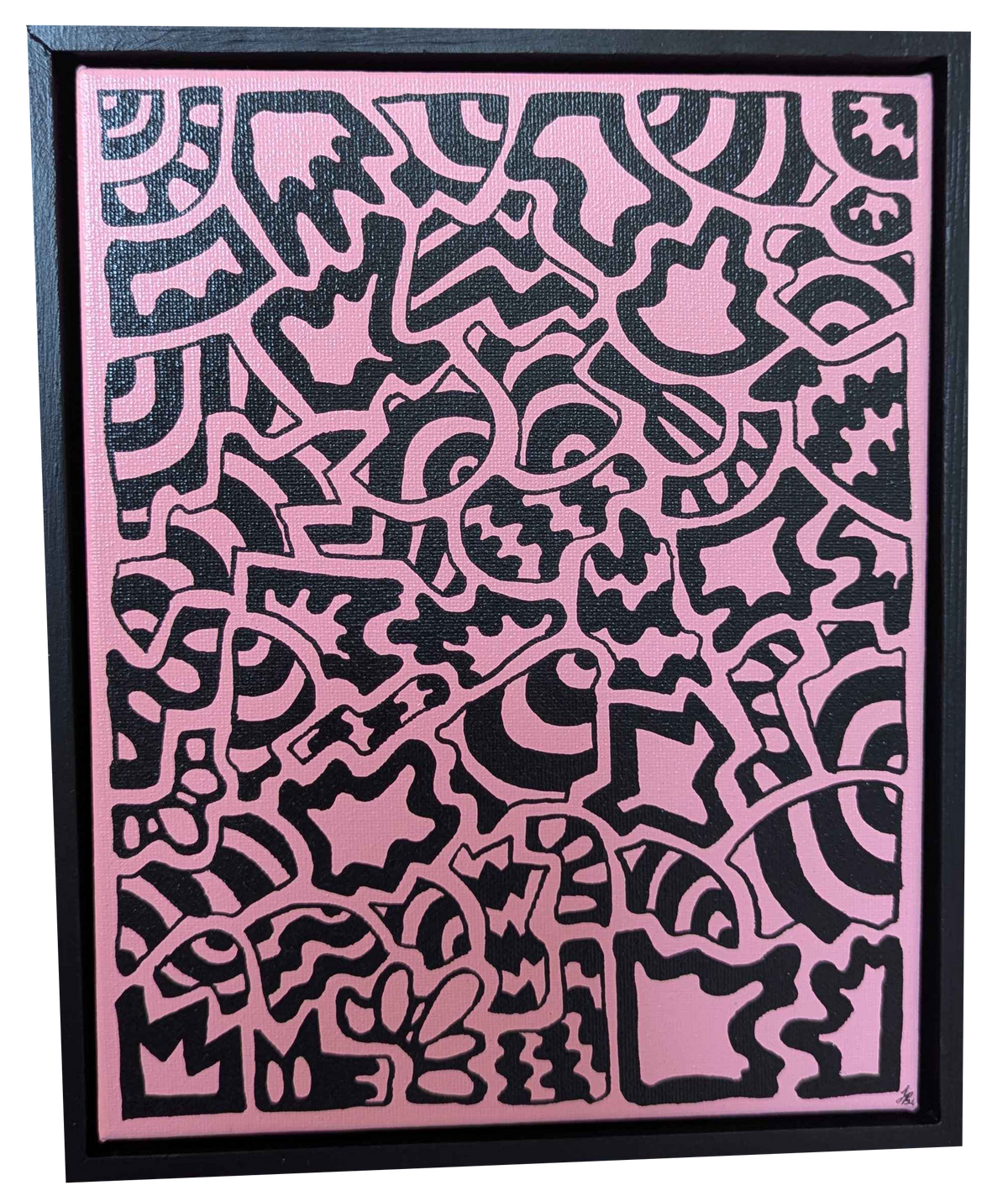 .Be Kind - Framed Acrylic on Canvas (250mm x 200mm)