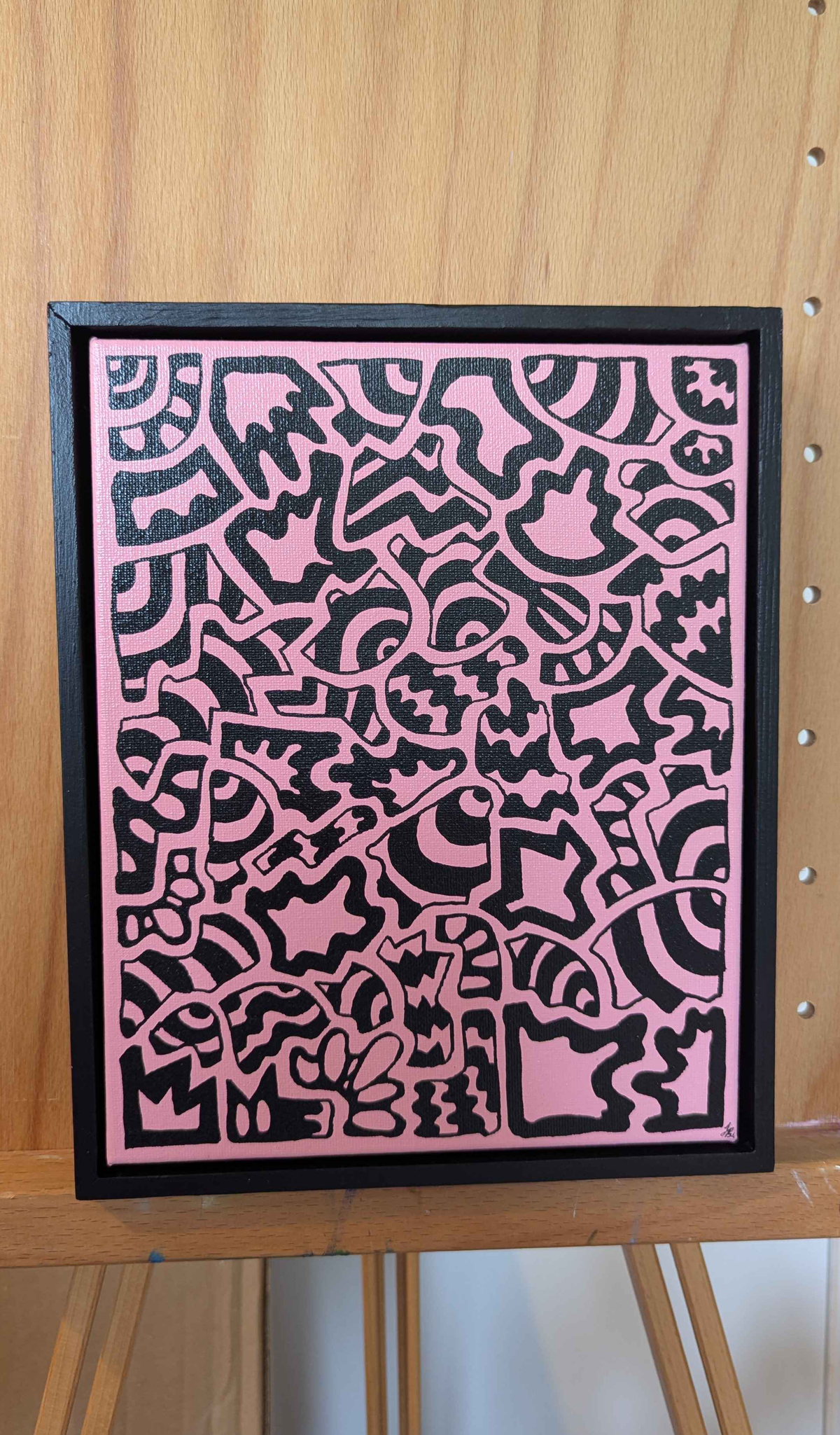 .Be Kind - Framed Acrylic on Canvas (250mm x 200mm)