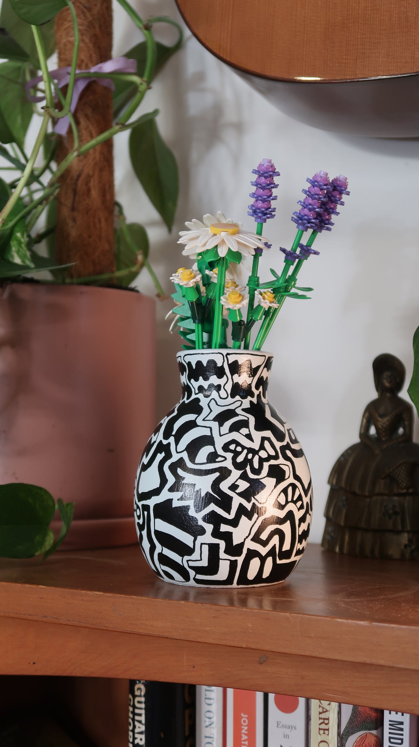 Summer Afternoon - Bud vase (130mm x 105mm x 100mm)