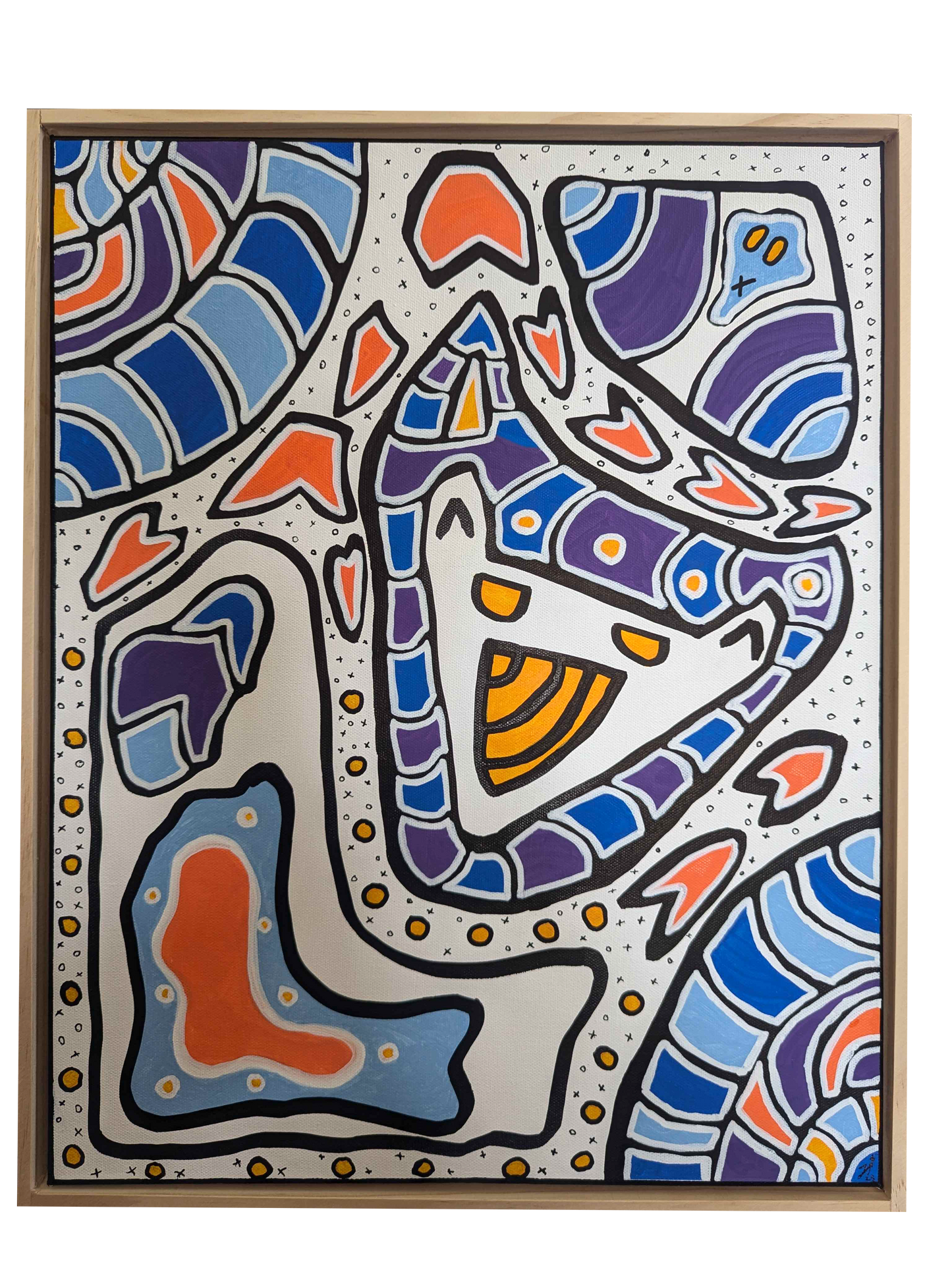 Arcade - Framed Acrylic on Canvas (520mm x 420mm)