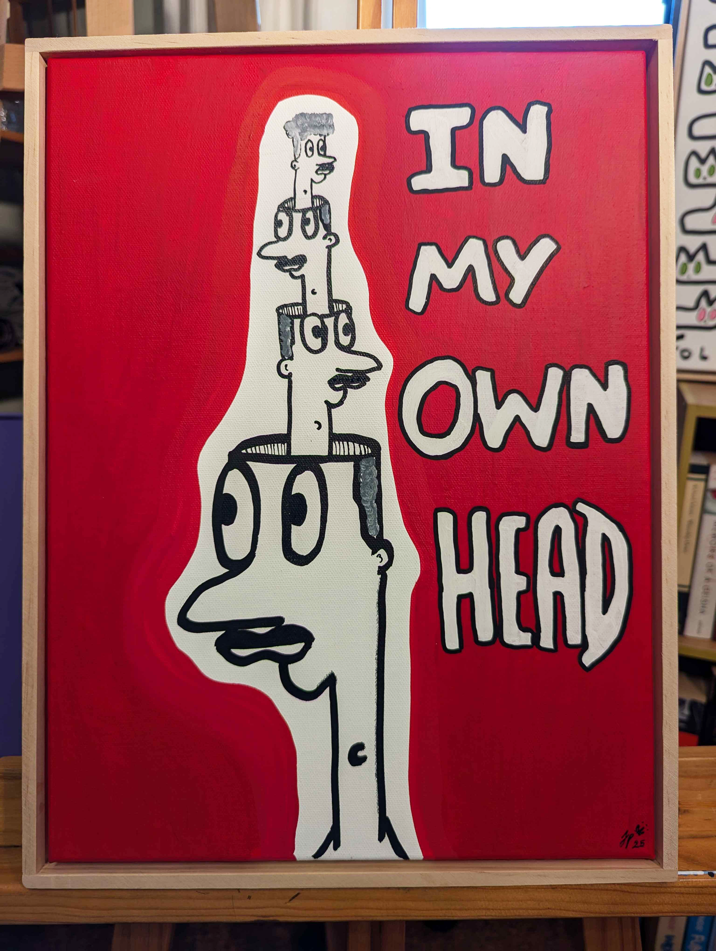 IMOH - Framed Acrylic on Canvas (420mm x 320mm)