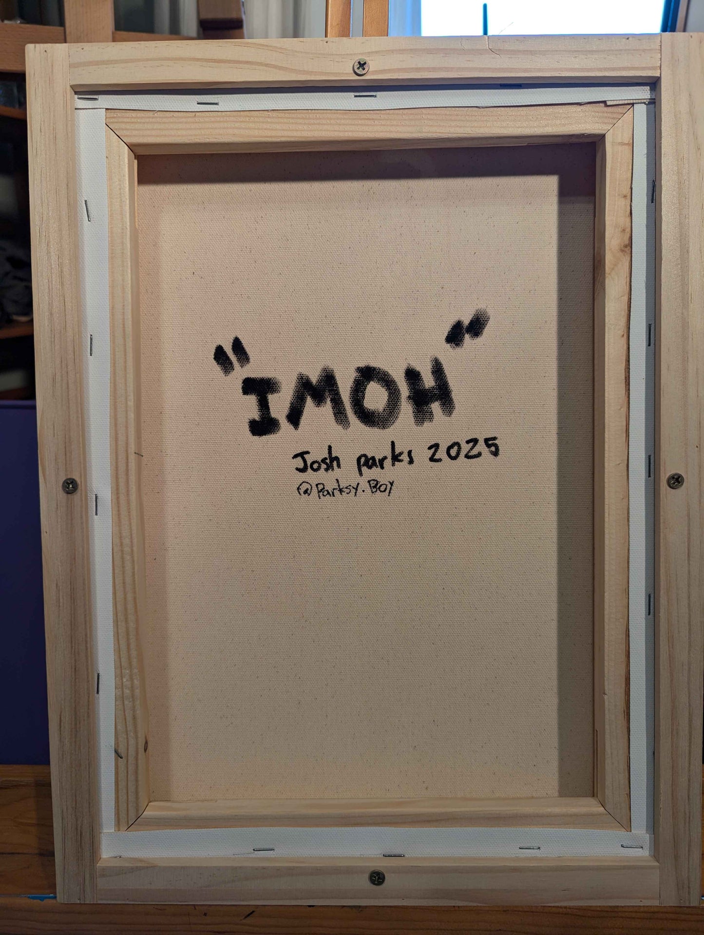 IMOH - Framed Acrylic on Canvas (420mm x 320mm)