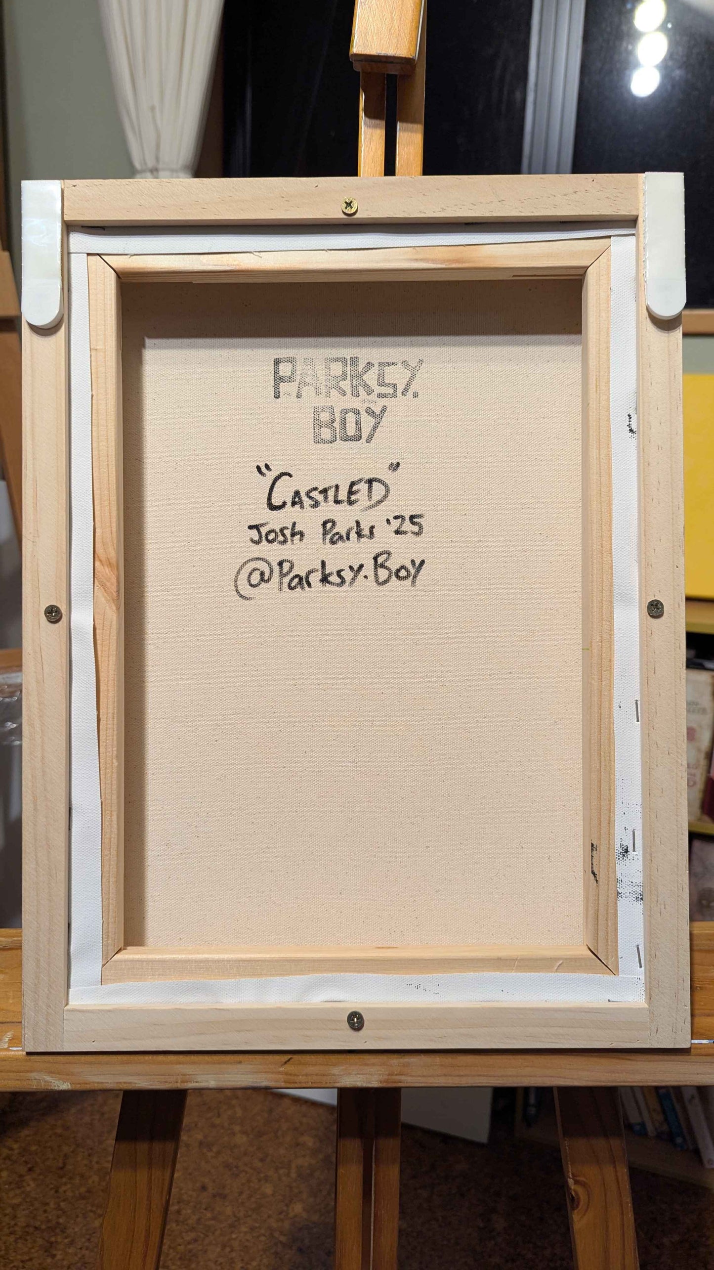 Castled - Framed Acrylic on Canvas (420mm x 320mm)